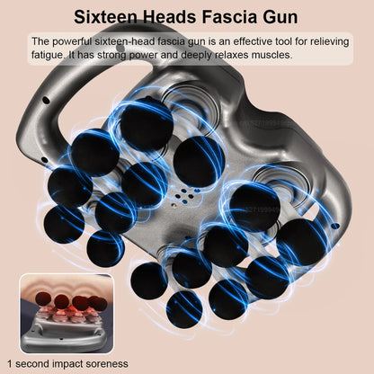 InfraredRelief 16-Head Fascia Massage Gun